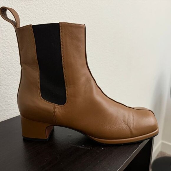 Squared Toe Chelsea Boots - Picture 2 of 8